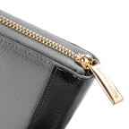 Сірий шкіряний гаманець на блискавки Smith & Canova 26800 GREY-DKGREY - Фотографія № 103