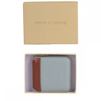 Мала синя гаманець на блискавки Smith & Canova 26803 BLUE-TAN Althorp - Фотографія № 104