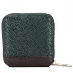 Маленький зелений гаманець на блискавки Smith & Canova 26803 GREEN-BRN - Фотографія № 101