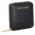 Маленький жіночий гаманець чорного кольору Smith & Canova 26812 BLK Josephine - Фотографія № 103