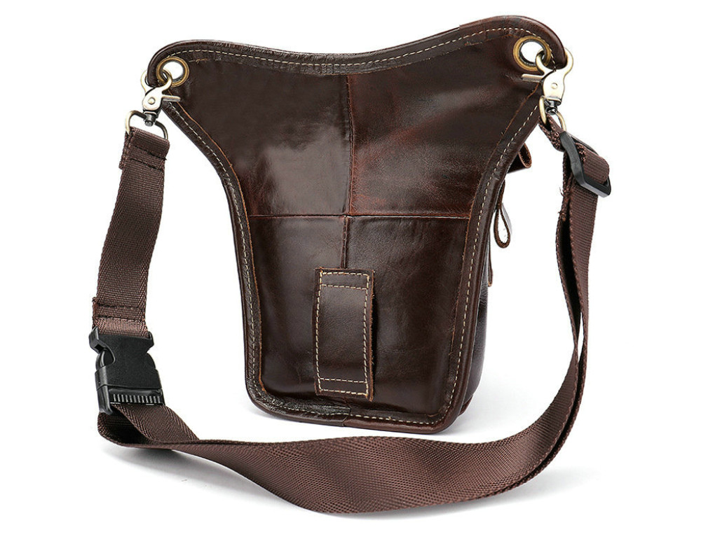 Коричнева сумка на ногу Tiding Bag 3237C - Фотографія № 5
