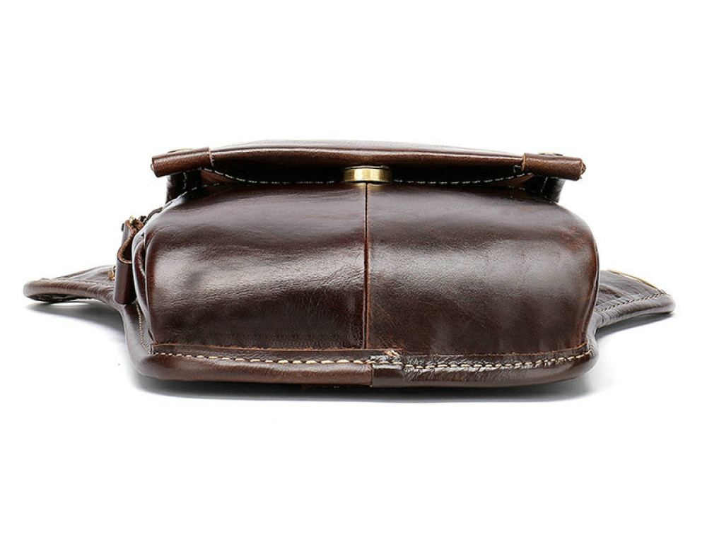 Коричнева сумка на ногу Tiding Bag 3237C - Фотографія № 8