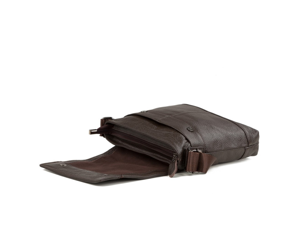 Мужская кожаная сумка-мессенджер TIDING BAG M38-3822C - Фото № 4