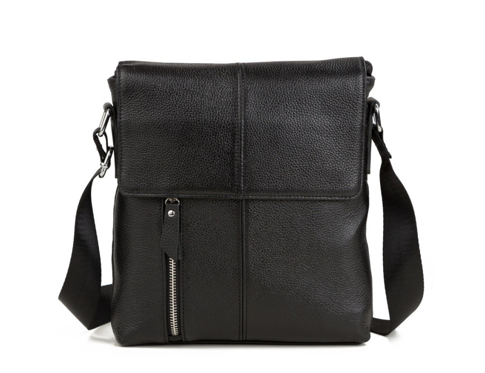 Чоловіча шкіряна сумка-месенджер TIDING BAG A25-238A - Фотографія № 6