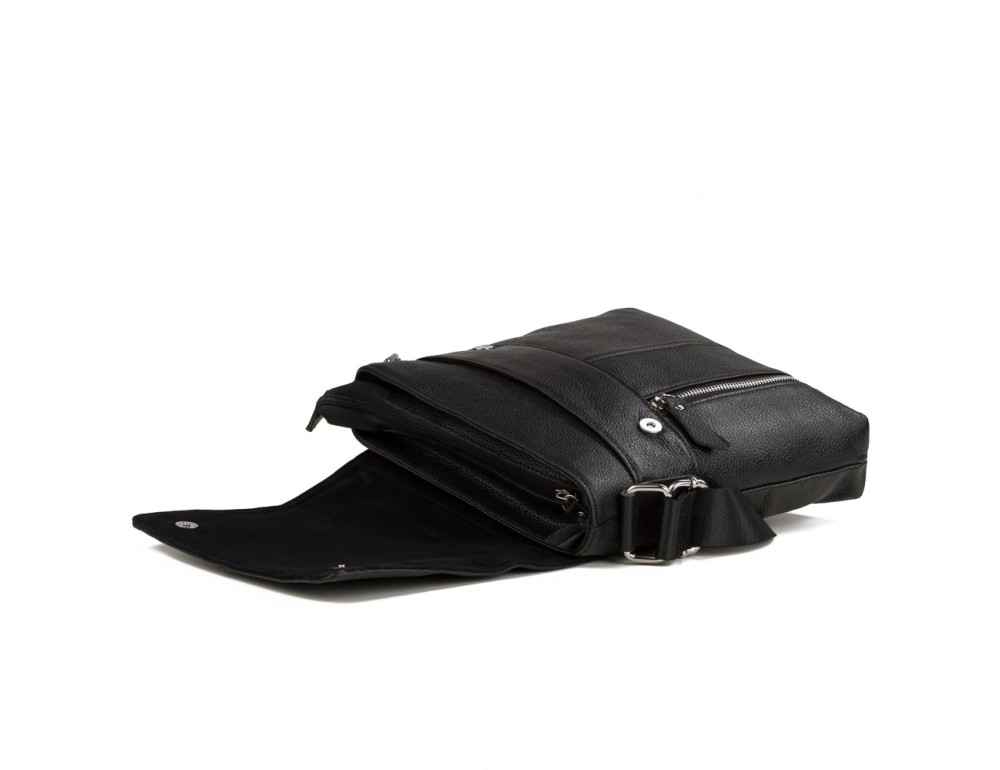 Чоловіча шкіряна сумка-месенджер TIDING BAG A25-238A - Фотографія № 4