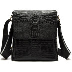 Чорна сумка через плече Tiding Bag 4010A - Фотографія № 100