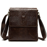 Коричнева сумка через плече Tiding Bag 4010C