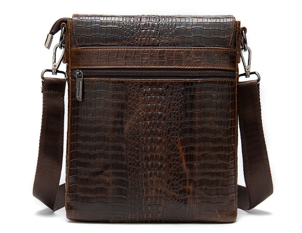 Коричнева сумка через плече Tiding Bag 4010C - Фотографія № 2