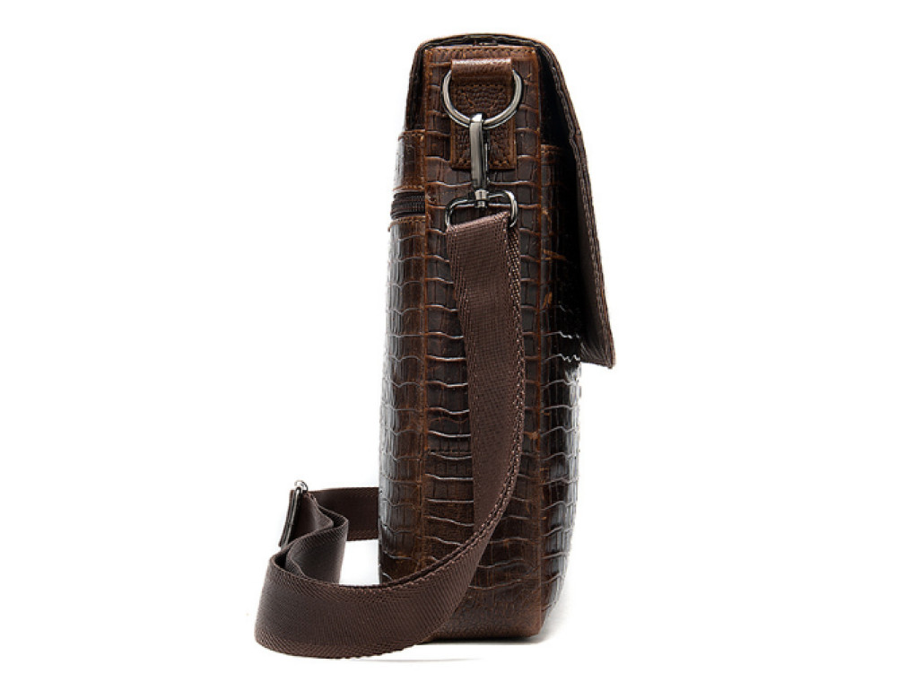 Коричнева сумка через плече Tiding Bag 4010C - Фотографія № 4