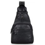 Шкіряний рюкзак Tiding Bag 4005A унісекс чорний - Фотографія № 100