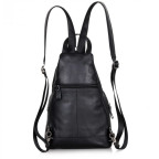 Шкіряний рюкзак Tiding Bag 4005A унісекс чорний - Фотографія № 103