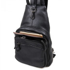 Шкіряний рюкзак Tiding Bag 4005A унісекс чорний - Фотографія № 105
