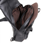 Шкіряний рюкзак Tiding Bag 4005A унісекс чорний - Фотографія № 106