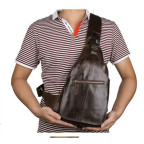 Чоловіча сумка на плече TIDING BAG 2467C коричнева - Фотографія № 109 Чоловіча сумка на плече TIDING BAG 2467C коричнева - Фотографія № 109