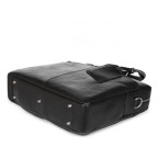 Чёрная кожаная деловая сумка Blamont P5912071 - Фото № 107
