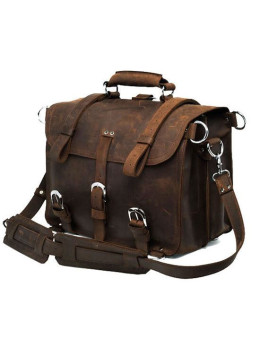 Большая сумка трасформер из лошадиной кожи Jasper Maine JD7072R