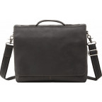 Чорний шкіряний портфель TIDING BAG 7108A-1 - Фотографія № 102