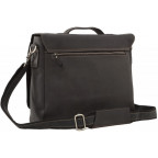 Чорний шкіряний портфель TIDING BAG 7108A-1 - Фотографія № 103