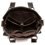 Коричнева шкіряна сумка для ноутбука 15' Tiding Bag 7264C - Фотографія № 101