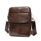 Коричнева шкіряна сумка-месенджер Bexhill BX7350 Brown - Фотографія № 102