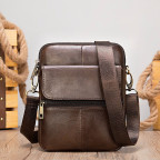 Коричнева шкіряна сумка-месенджер Bexhill BX7350 Brown - Фотографія № 104