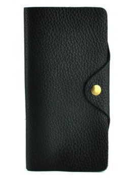Кожаный портмоне TIDING BAG 8032A Чёрный