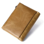 Рудий шкіряний гаманець Tiding Bag 8109C - Фотографія № 101