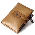 Рудий шкіряний гаманець Tiding Bag 8109C - Фотографія № 102
