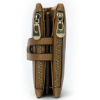 Рудий шкіряний гаманець Tiding Bag 8109C - Фотографія № 104