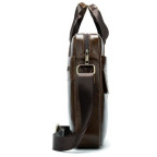 Коричнева вертикальна шкіряна сумка Tiding Bag 8578C - Фотографія № 104