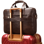 Темно-коричневий шкіряний портфель Tiding Bag 8841C - Фотографія № 102