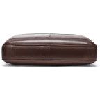 Темно-коричневий шкіряний портфель Tiding Bag 8841C - Фотографія № 105