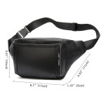 Чорна шкіряна сумка на пояс TIDING BAG 8910A - Фотографія № 105