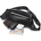 Чорна шкіряна сумка на пояс TIDING BAG 8910A - Фотографія № 106