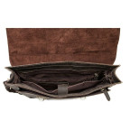 Коричневий шкіряний портфель Tiding Bag 9033C - Фотографія № 104