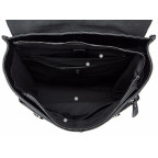 Чорний міської рюкзак з гладкої шкіри Tiding Bag 9116A - Фотографія № 105