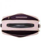 Нежно-розовая кожаная сумка через плечо Smith & Canova 92658 PINK - Фото № 102