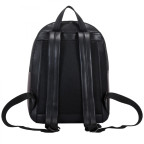 Чорний з бордовим шкіряний рюкзак Smith & Canova 92901 BLK-BRG - Фотографія № 101