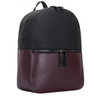 Чорний з бордовим шкіряний рюкзак Smith & Canova 92901 BLK-BRG - Фотографія № 103
