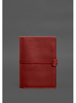 Красный кожаный блокнот Blancnote BN-SB-9-4-red