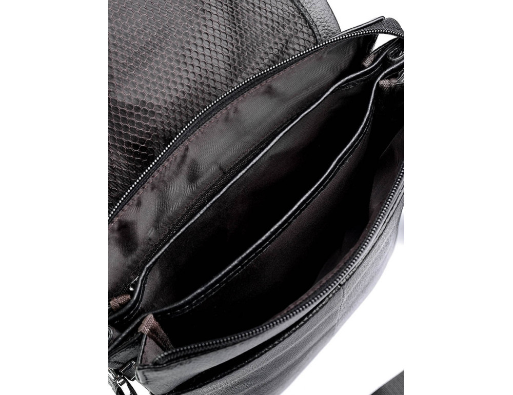 Чоловіча шкіряна сумка-месенджер Tiding Bag A27-9906A - Фотографія № 5