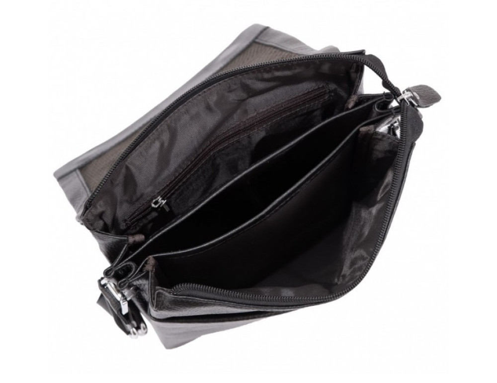 Чоловіча шкіряна сумка-месенджер Tiding Bag A27-9906A - Фотографія № 4