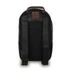 Чоловічий шкіряний рюкзак чорного кольору Ashwood Leather 4555 Black - Фотографія № 101