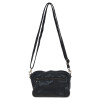 Женская кожаная сумка кроссбоди Ashwood Leather D98 BLK, черная