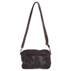 Женская кожаная сумка кроссбоди Ashwood Leather D98 BRANDY, коньячная - Фото № 100