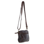 Женская кожаная сумка кроссбоди Ashwood Leather D98 BRANDY, коньячная - Фото № 104