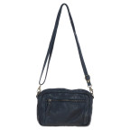 Жіноча шкіряна сумка кросбоді Ashwood Leather D98 NAVY, темно-синя - Фотографія № 100