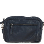 Жіноча шкіряна сумка кросбоді Ashwood Leather D98 NAVY, темно-синя - Фотографія № 101