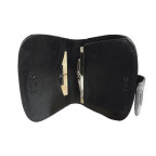 Итальянский женский кошелёк чёрного цвета Tony Perotti Vernazza 4004+RFID nero - Фото № 103