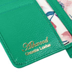 Шкіряний жіночий гаманець зеленого кольору Ashwood J54 GUM-GR - Фотографія № 107